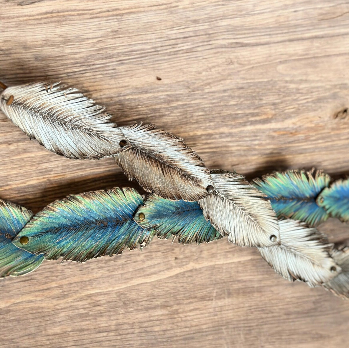 Leather Feather Hat Bands