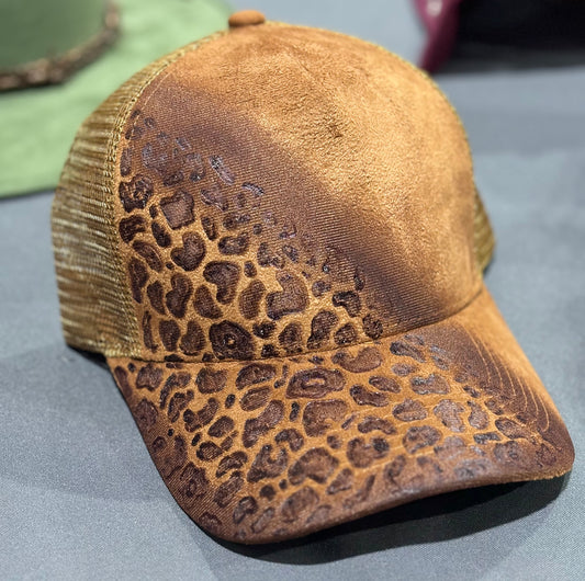 Leopard Trucker Hat