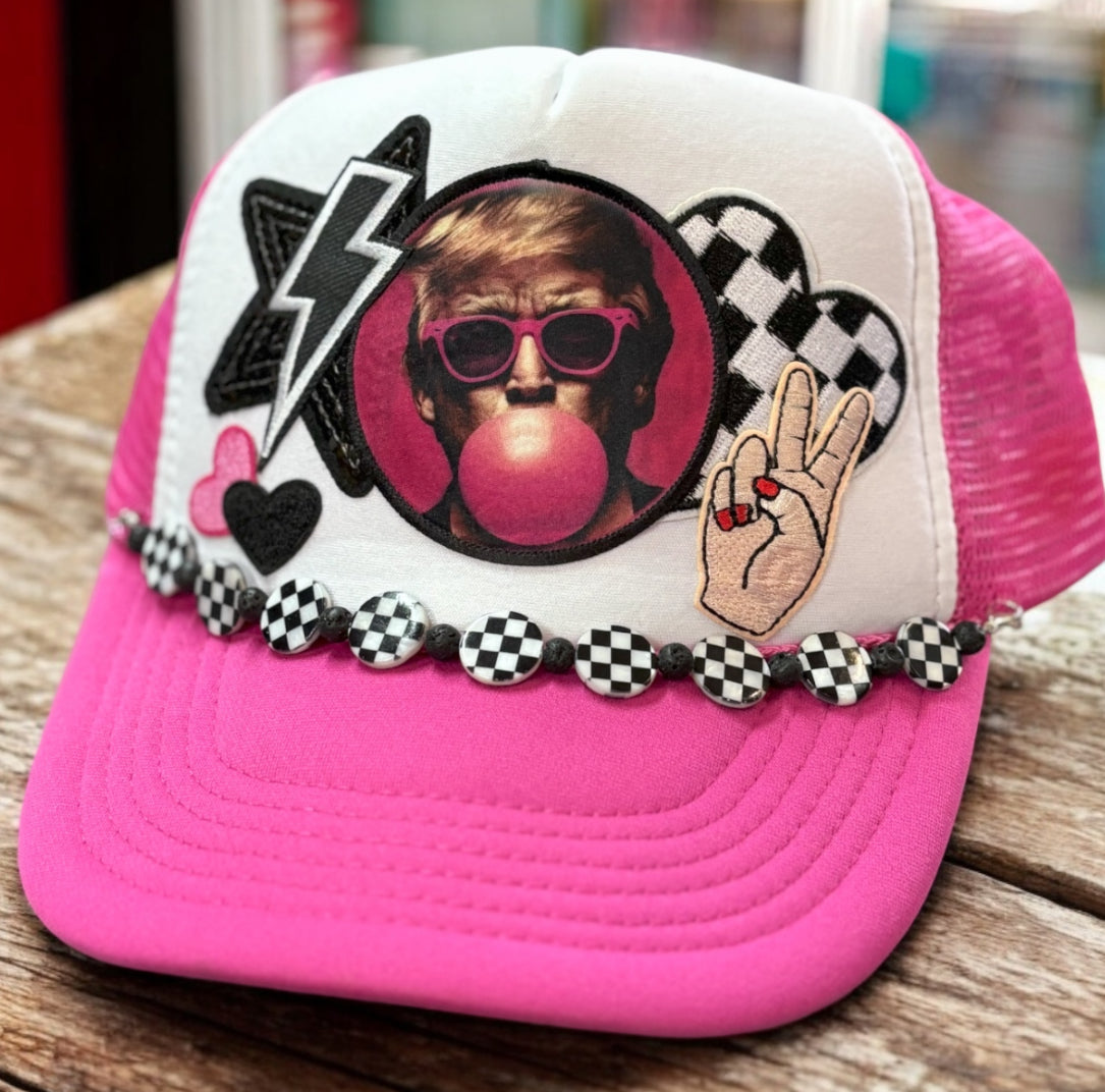 Trump Pink Trucker Hat