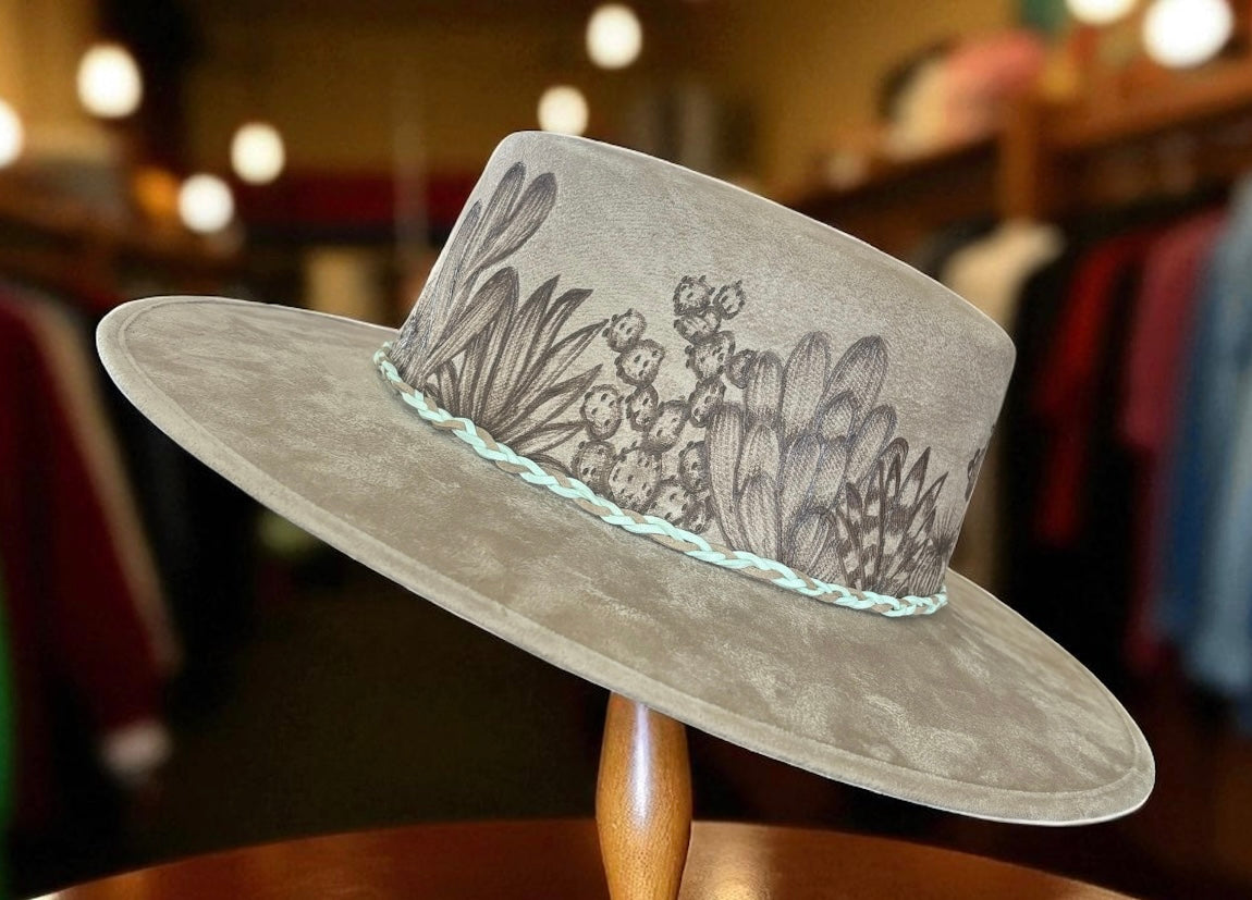 Cactus Wide Brim Hat
