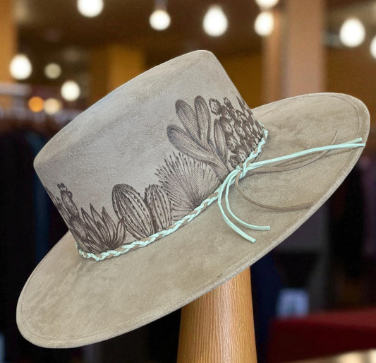 Cactus Wide Brim Hat