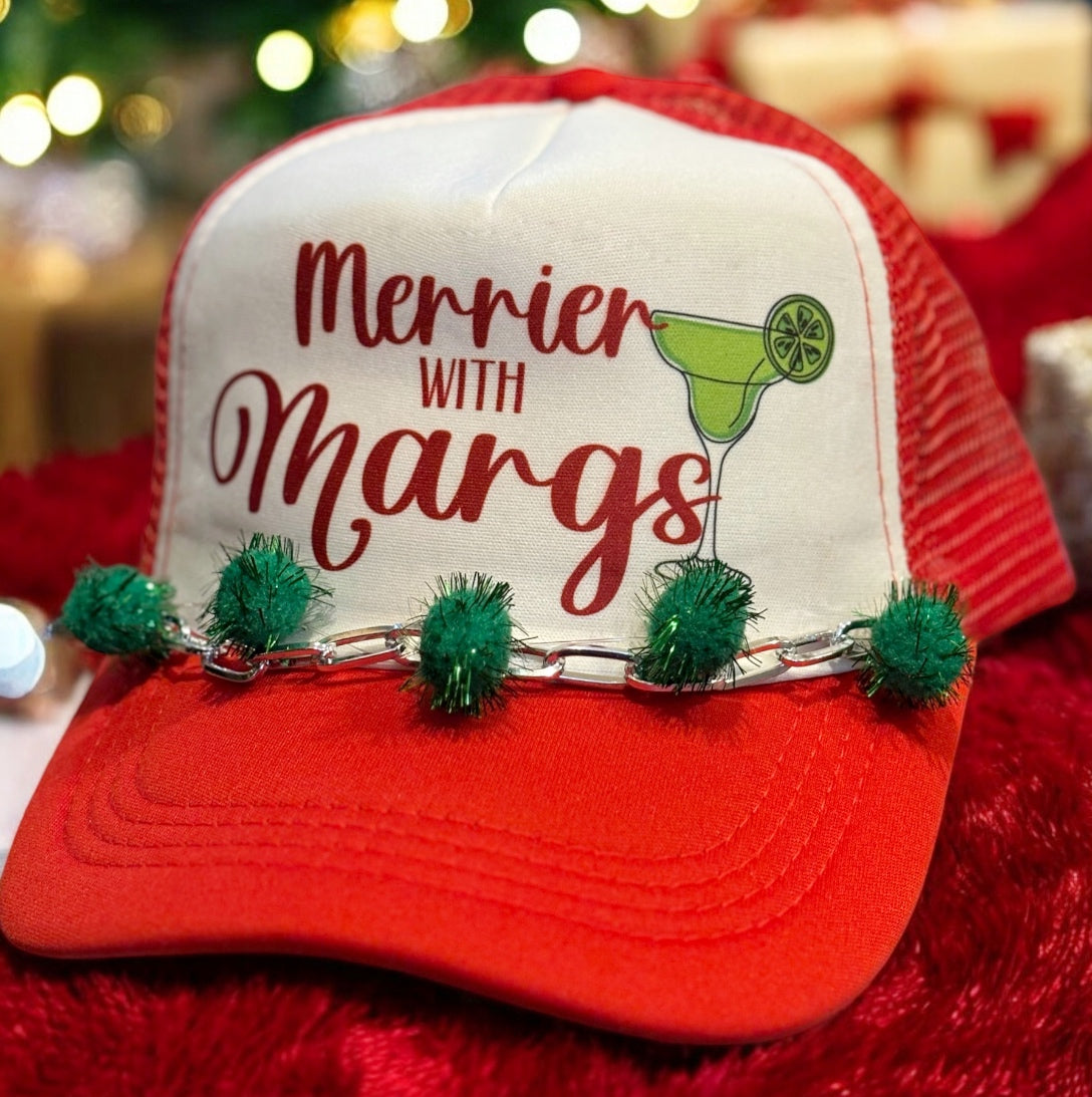 Christmas Cocktail Trucker Hats